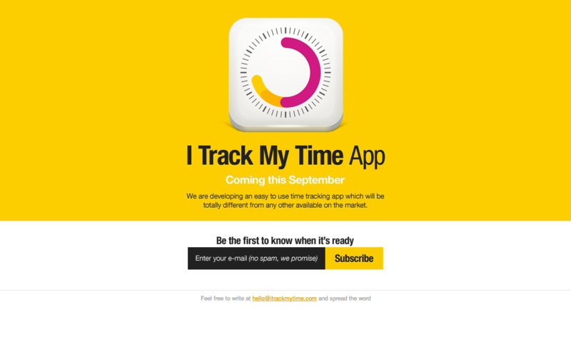 I Track My Time App